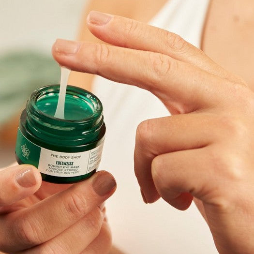 The Body Shop Edelweiss Bouncy Eye Mask