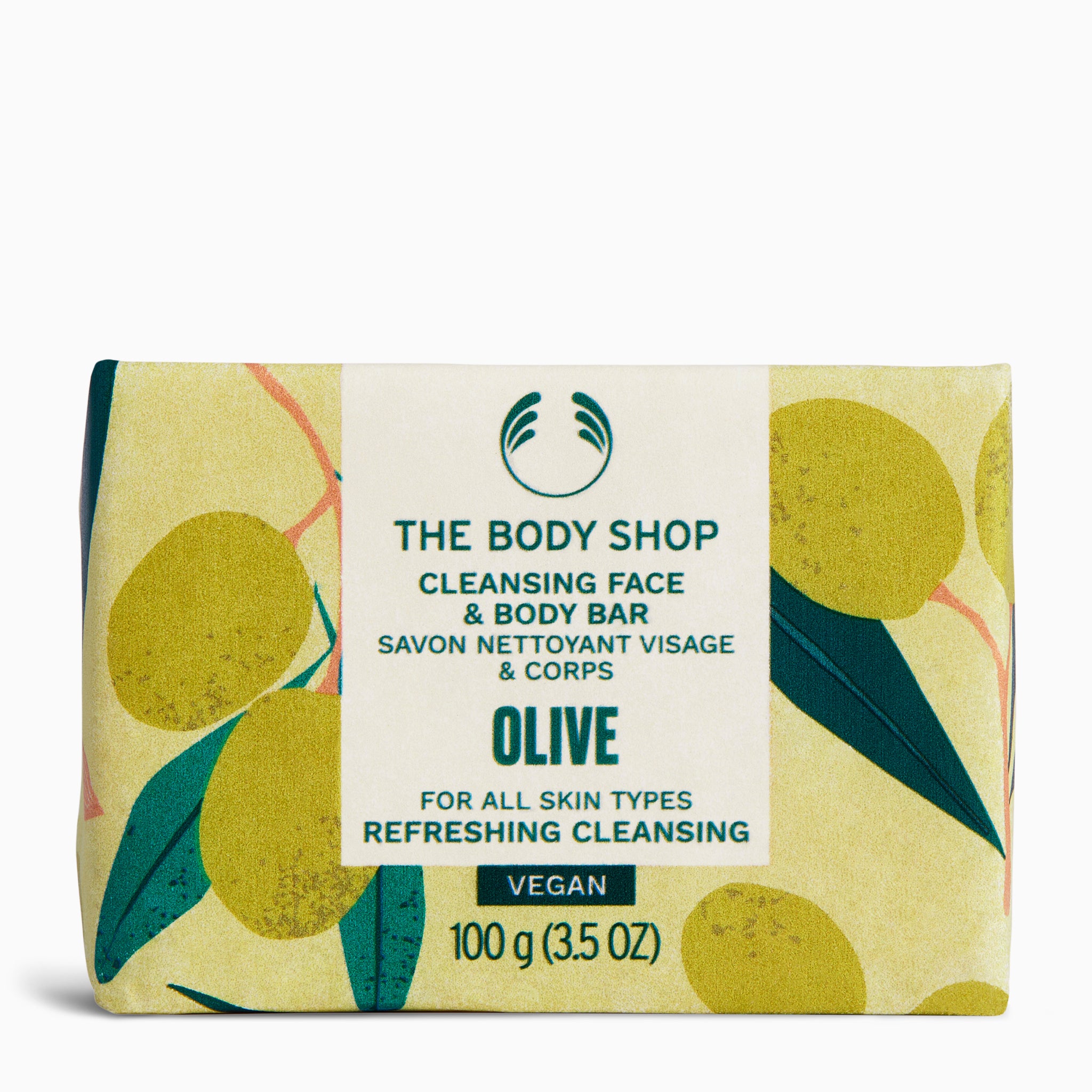 The Body Shop Olive Cleansing Face & Body Bar
