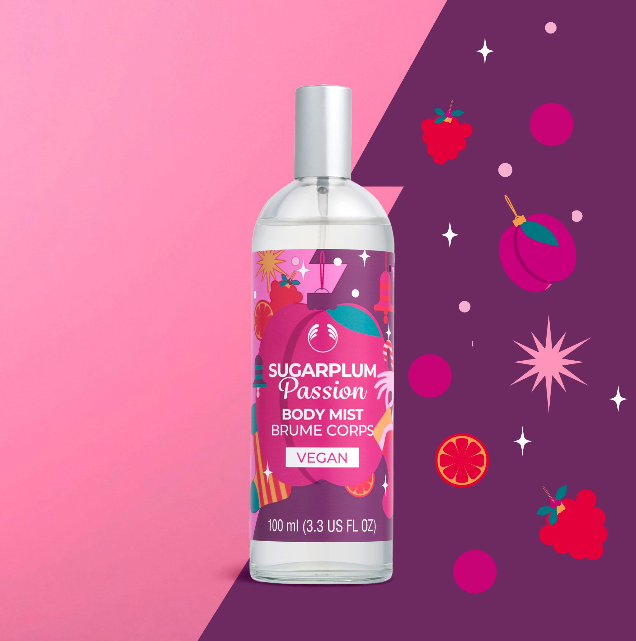 Sugarplum Passion Body Mist - The Body Shop