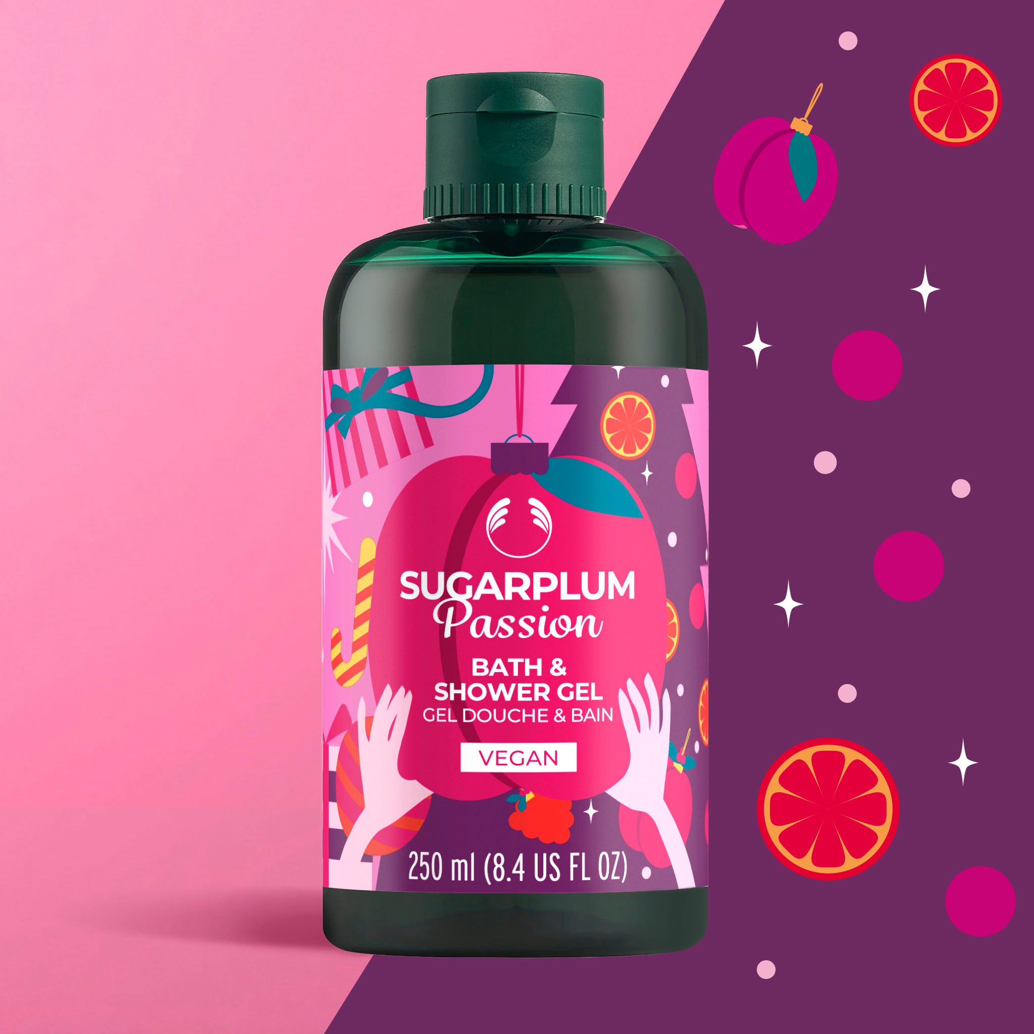 Sugarplum Passion Bath & Shower Gel - The Body Shop
