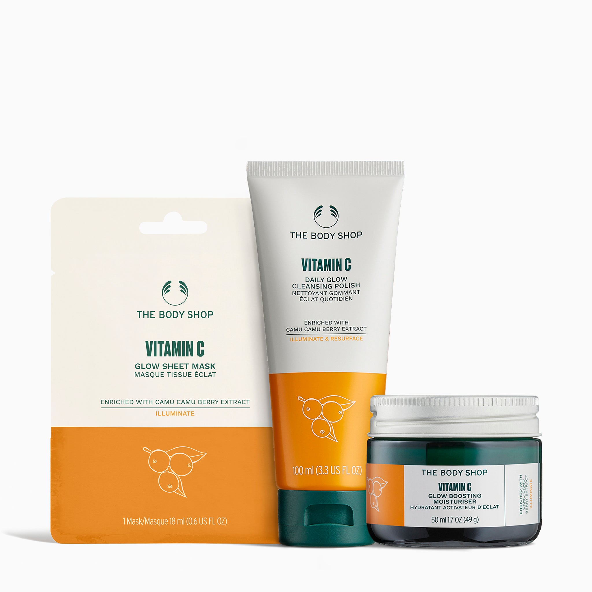 The Body Shop Glow-Up Care Edit