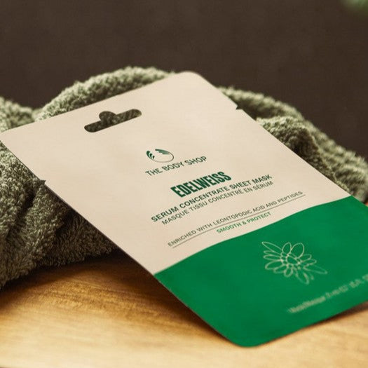 The Body Shop Edelweiss Serum Concentrate Sheet Mask