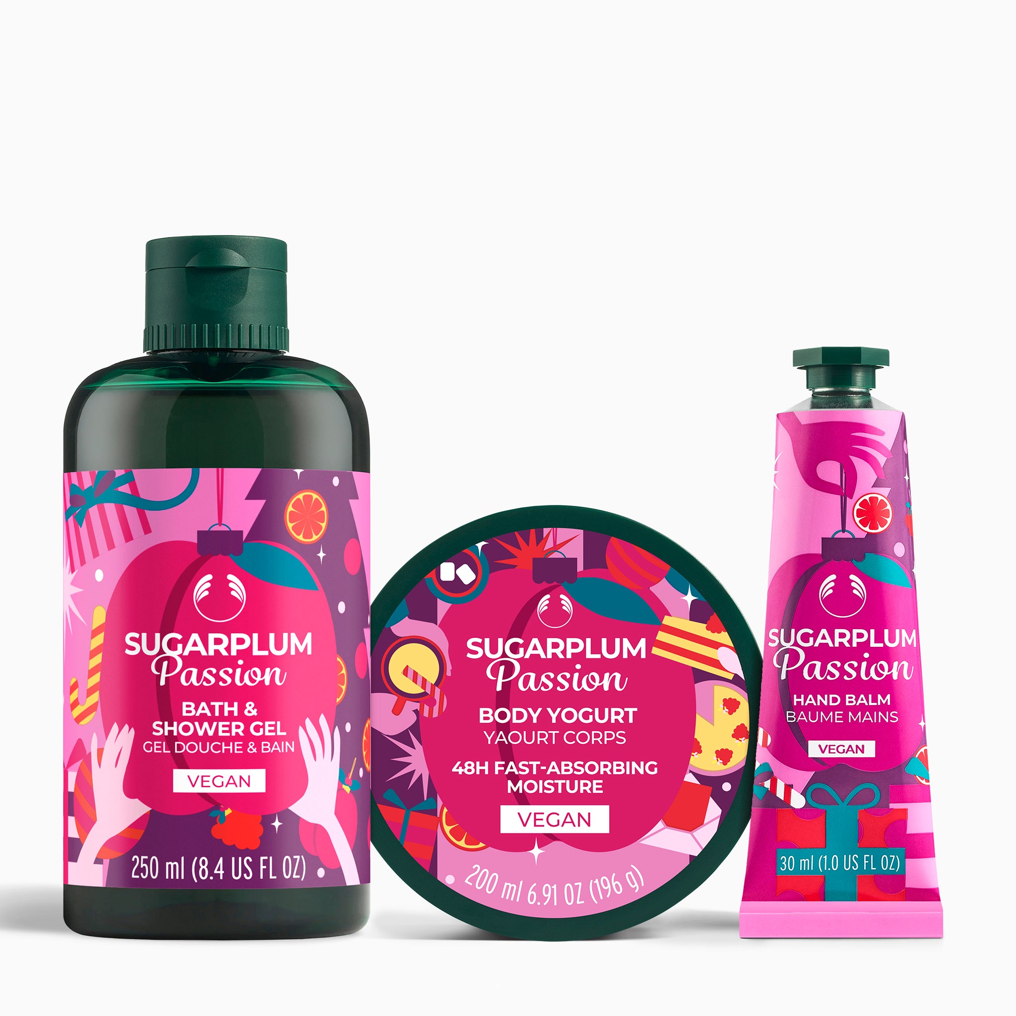 Sugarplum Passion Essentials Collection - The Body Shop