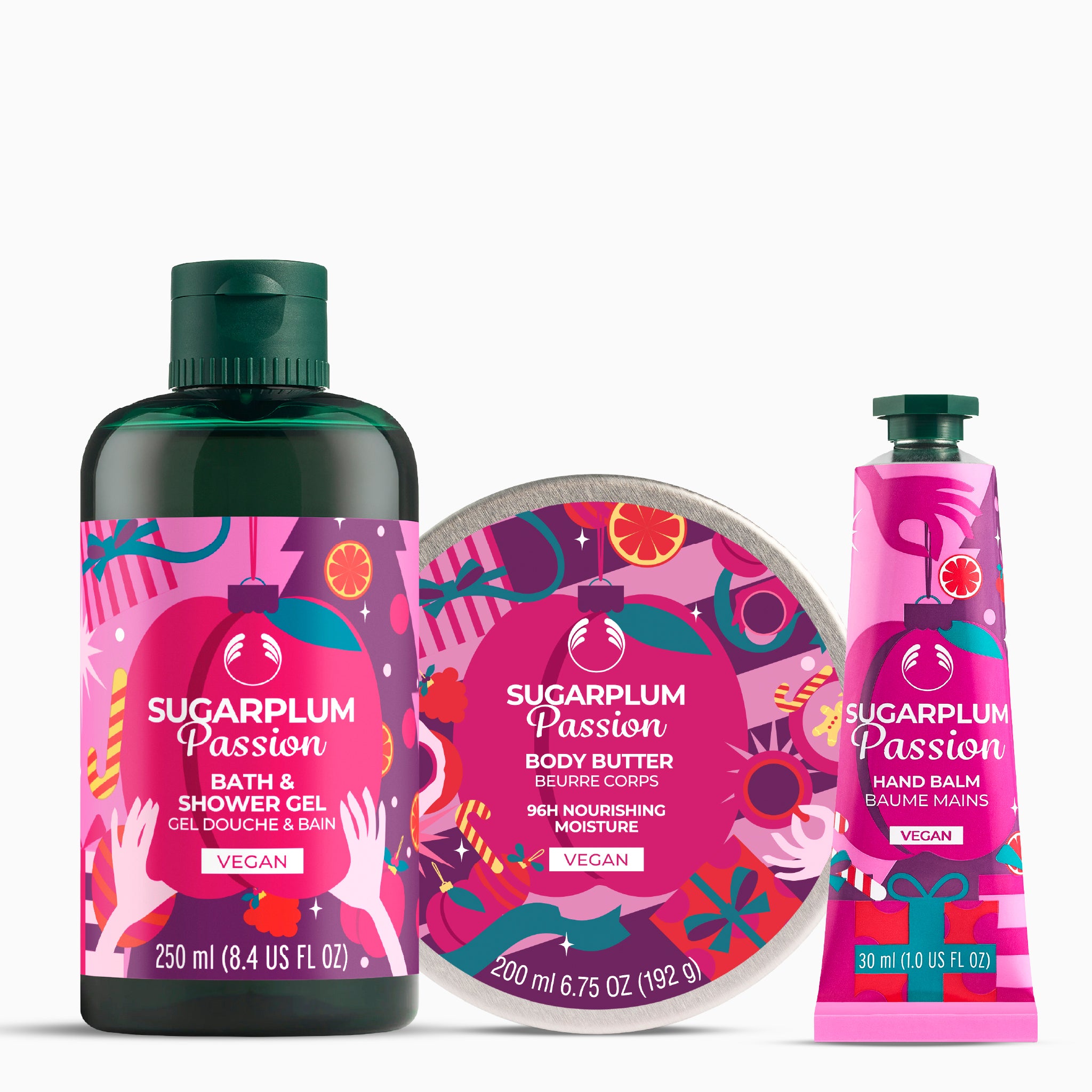 Sugarplum Passion Body Care Collection - The Body Shop